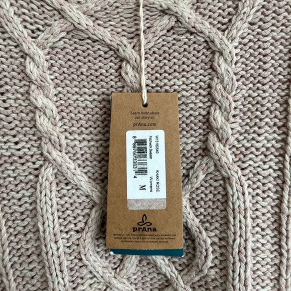 Pink prAna knit patchwork Sweater - Picture 7 of 9